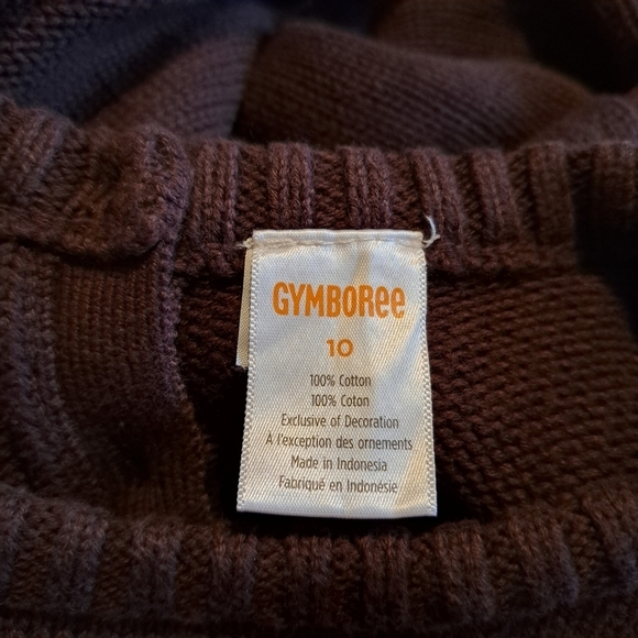 Gymboree size 10 girls knit sweater dress 3D sunflower - Picture 3 of 7